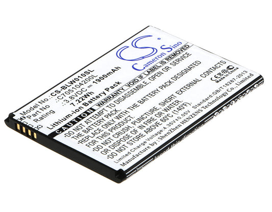 Replacement Battery for BLU Studio Mini Lite 2 – Mobile, SmartPhone – 1900mAh / 3.8V