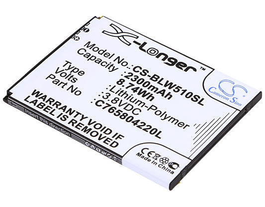 Replacement Battery for BLU Win HD – Mobile, SmartPhone – 2300mAh / 3.8V