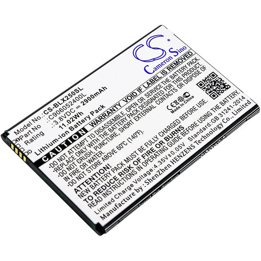 Replacement Battery for BLU Energy X2 – Mobile, SmartPhone – 2900mAh / 3.8V