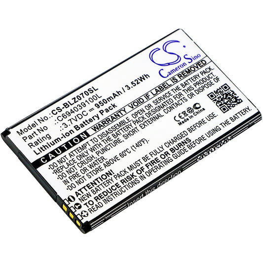 Replacement Battery for BLU Zoey 2.4 3G – Mobile, SmartPhone – 950mAh / 3.7V