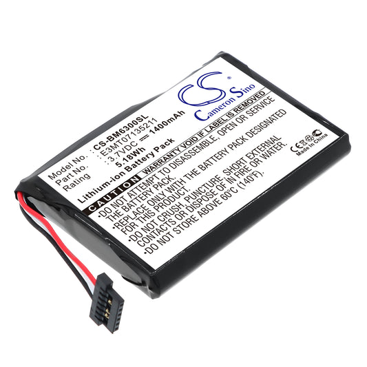 Replacement Battery for Lenco | BlueMedia | Jucon | Transonic Nav400 – GPS, Navigator – 1400mAh / 3.7V