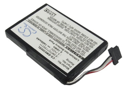 Replacement Battery for BlueMedia  BM6300 – GPS, Navigator – 1400mAh / 5.18Wh / 3.7V