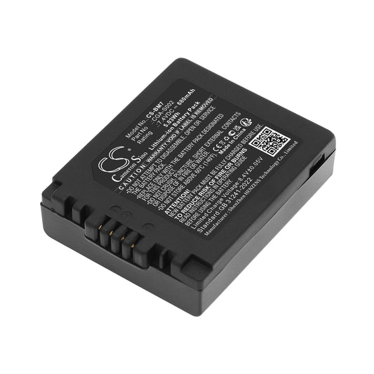 Replacement Battery for Panasonic Lumix DMC-FZ1 – Camera – 680mAh / 7.4V