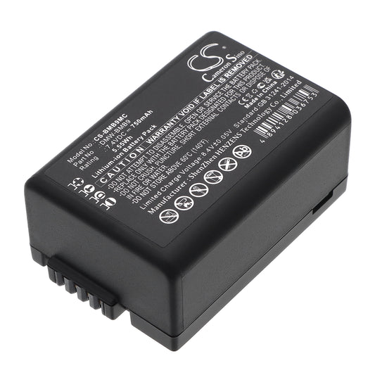 Replacement Battery for Panasonic Lumix DMC-FZ40 – Camera – 750mAh / 7.4V