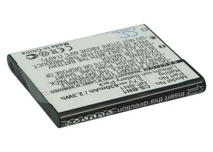 Replacement Battery for Sony  
        Cyber-shot DSC-T110P – Camera – 630mAh / 2.33Wh / 3.7V