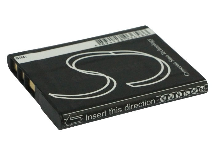 Replacement Battery for Sony  
        Cyber-shot DSC-T110P – Camera – 630mAh / 2.33Wh / 3.7V