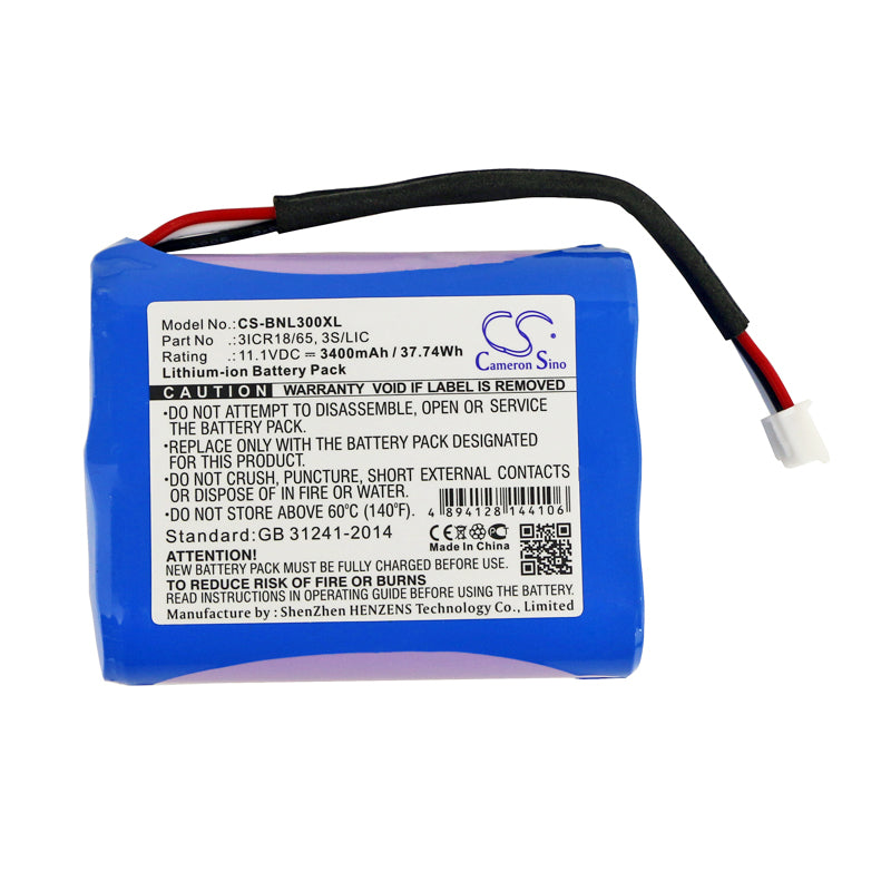 Replacement Battery for Bang & Olufsen  BeoPlay A3 – 3400mAh / 37.74Wh