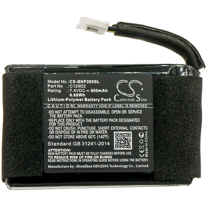 Replacement Battery for Bang & Olufsen  BeoPlay P2 – 900mAh / 6.66Wh