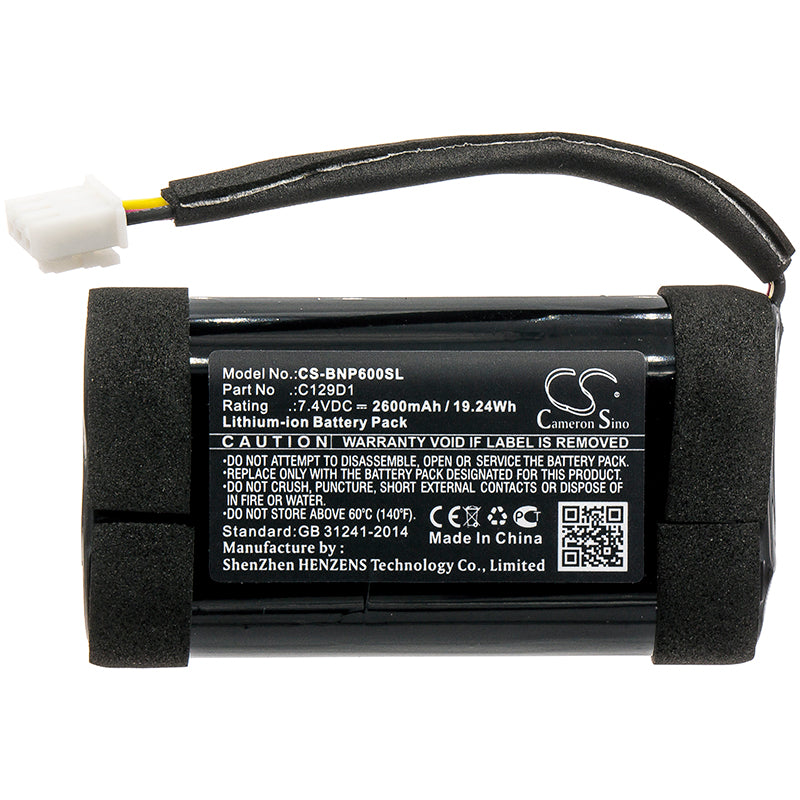 Replacement Battery for Bang & Olufsen  11400 – 3400mAh / 25.16Wh