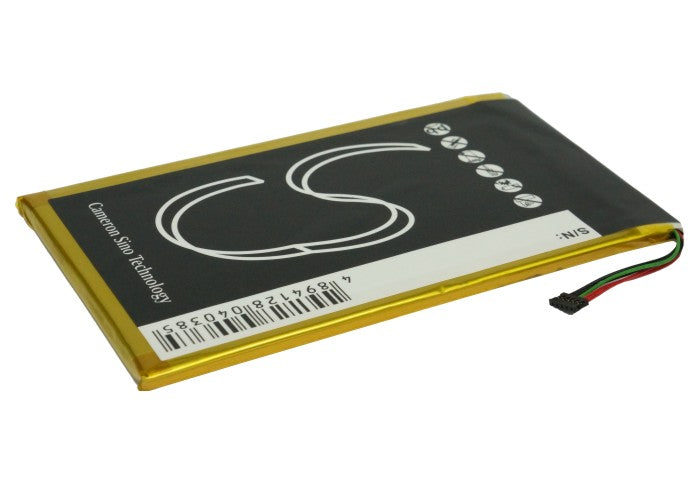 Replacement Battery for Barnes & Noble NOOK color – E-book, E-reader – 3200mAh / 3.7V