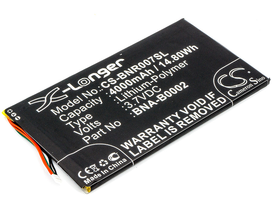 Replacement Battery for Barnes & Noble NOOK HD 7 tablet – Tablet – 4000mAh / 3.7V - image 1