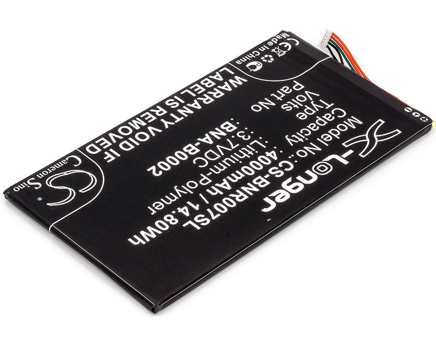 Replacement Battery for Barnes & Noble NOOK HD 7 tablet – Tablet – 4000mAh / 3.7V - image 2