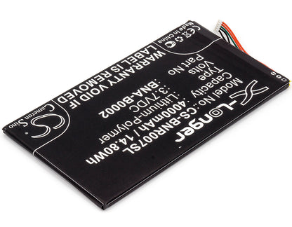 Replacement Battery for Barnes & Noble NOOK HD 7 tablet – Tablet – 4000mAh / 3.7V - image 2