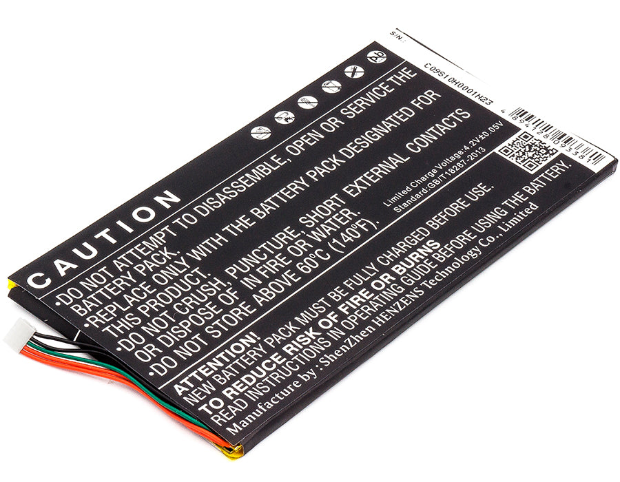 Replacement Battery for Barnes & Noble NOOK HD 7 tablet – Tablet – 4000mAh / 3.7V - image 3