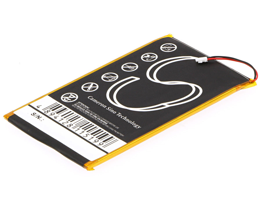 Replacement Battery for Tolino | Barnes & Noble | Kobo | Pocketbook Shine 2 HD – E-book, E-reader – 1500mAh / 3.7V