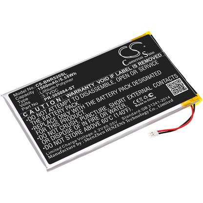 Replacement Battery for Barnes & Noble GlowLight 3 – E-book, E-reader – 1500mAh / 3.7V