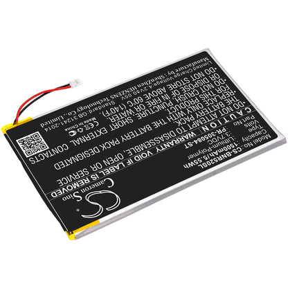 Replacement Battery for Barnes & Noble GlowLight 3 – E-book, E-reader – 1500mAh / 3.7V