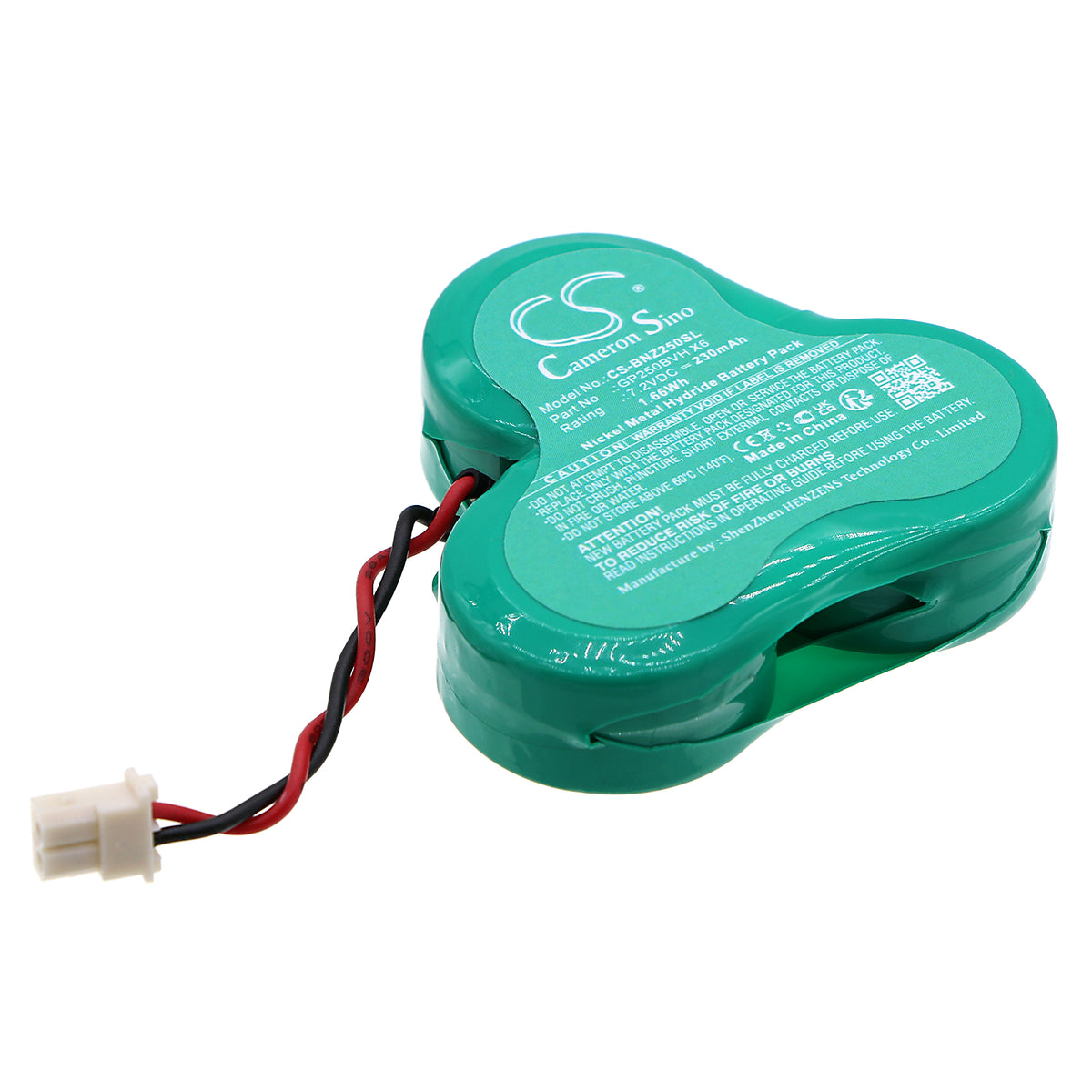 Replacement Battery for Mercedes-Benz Vito 2003 Alarm Security – Siren Alarm – 230mAh / 7.2V