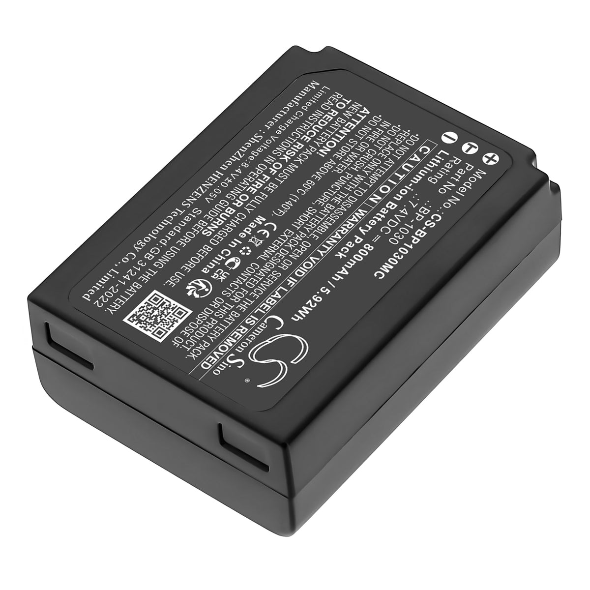 Replacement Battery for Samsung NX200 – Camera – 800mAh / 7.4V