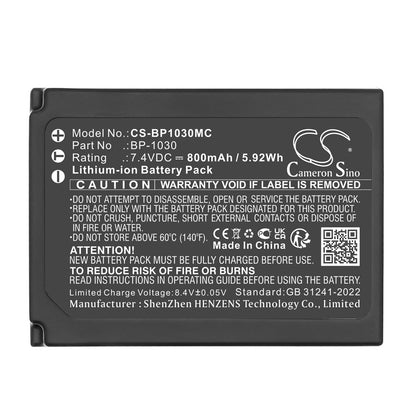 Replacement Battery for Samsung NX200 – Camera – 800mAh / 7.4V
