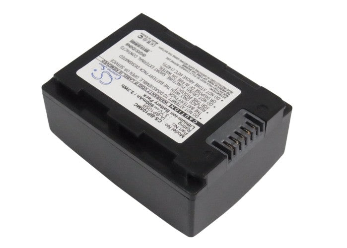 Replacement Battery for Samsung  HMX-F50BN – Camera – 900mAh / 3.33Wh / 3.7V