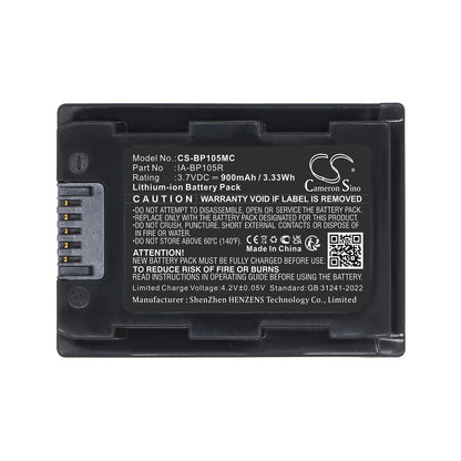 Replacement Battery for Samsung SMX-F50 – Camera – 900mAh / 3.7V
