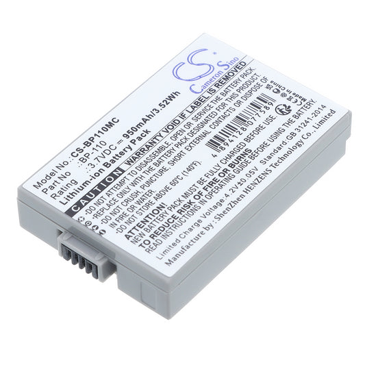 Replacement Battery for Canon Legria HF R26 – Camera – 950mAh / 3.7V
