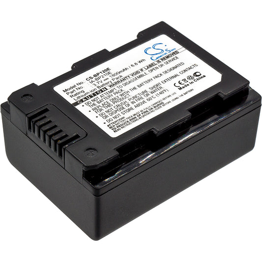 Replacement Battery for Samsung HMX-S10 – Camera – 1800mAh / 3.7V