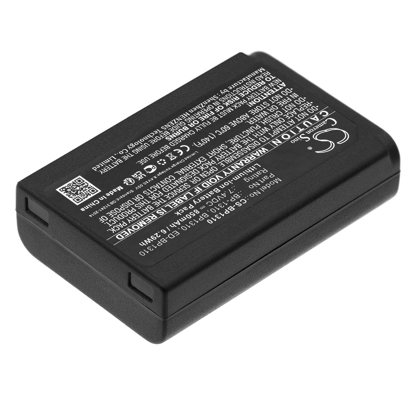 Replacement Battery for Samsung  NX10 – Camera – 850mAh / 6.29Wh / 7.4V