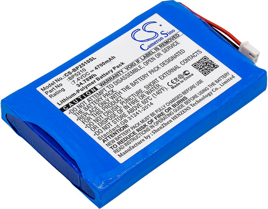 Replacement Battery for BK Precision 2510 Oscilloscopes – Equipment, Survey, Test – 4700mAh / 7.4V