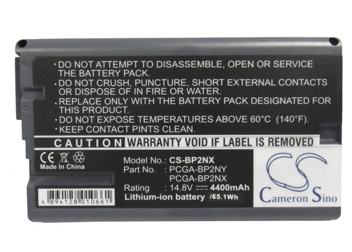 Replacement Battery for Sony VAIO PCG-GRT51E – Notebook, Laptop – 4400mAh / 14.8V - image 5