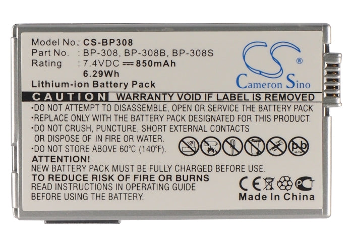 Replacement Battery for Canon  DC51 – Camera – 850mAh / 7.4V