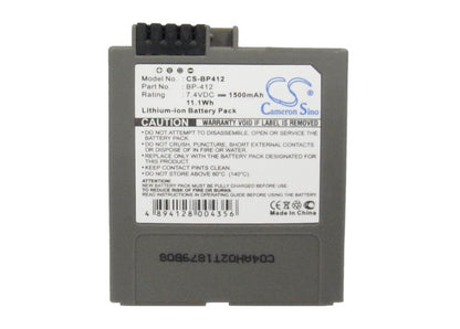 Replacement Battery for Canon DM-MV3 – Camera – 1500mAh / 7.4V - image 5