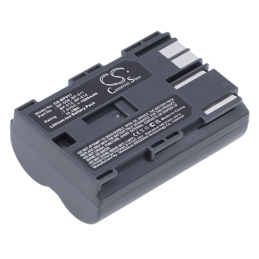 Replacement Battery for Canon DM-MV100X – Camera – 1500mAh / 7.4V