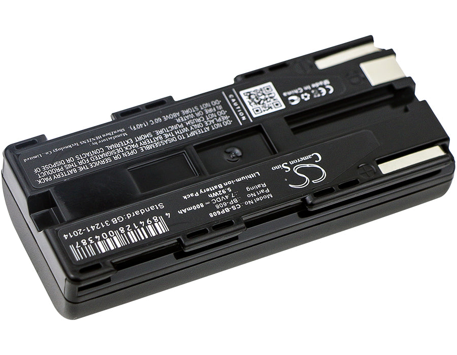 Replacement Battery for Canon  C2 – Camera – 800mAh / 5.92Wh / 7.4V