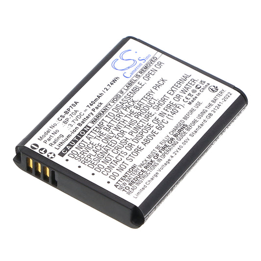 Replacement Battery for Samsung SL50 – Camera – 740mAh / 3.7V
