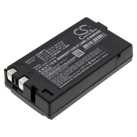Replacement Battery for Canon E06 – Camera – 2100mAh / 6V
