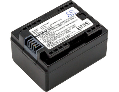 Replacement Battery for Canon VIXIA HF M52 – Camera – 1600mAh / 3.6V