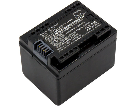 Replacement Battery for Canon VIXIA HF M52 – Camera – 2400mAh / 3.6V