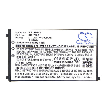Replacement Battery for Kyocera CONTAX SL300RT – Camera – 700mAh / 3.7V