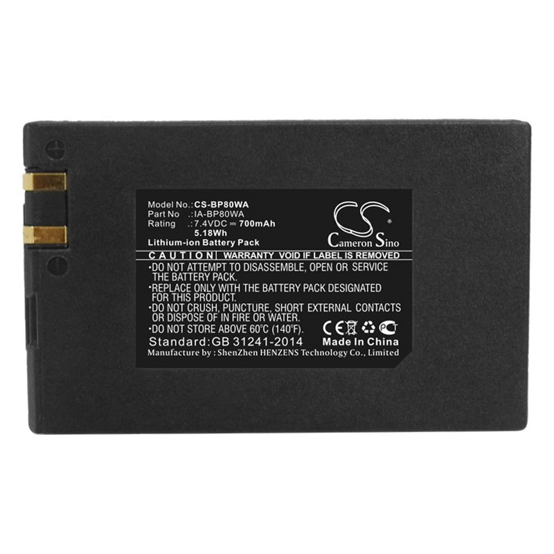 Replacement Battery for Samsung SC-D381 – Camera – 700mAh / 7.4V - image 3