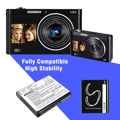Replacement Battery for Samsung DV200 – Camera – 700mAh / 3.7V