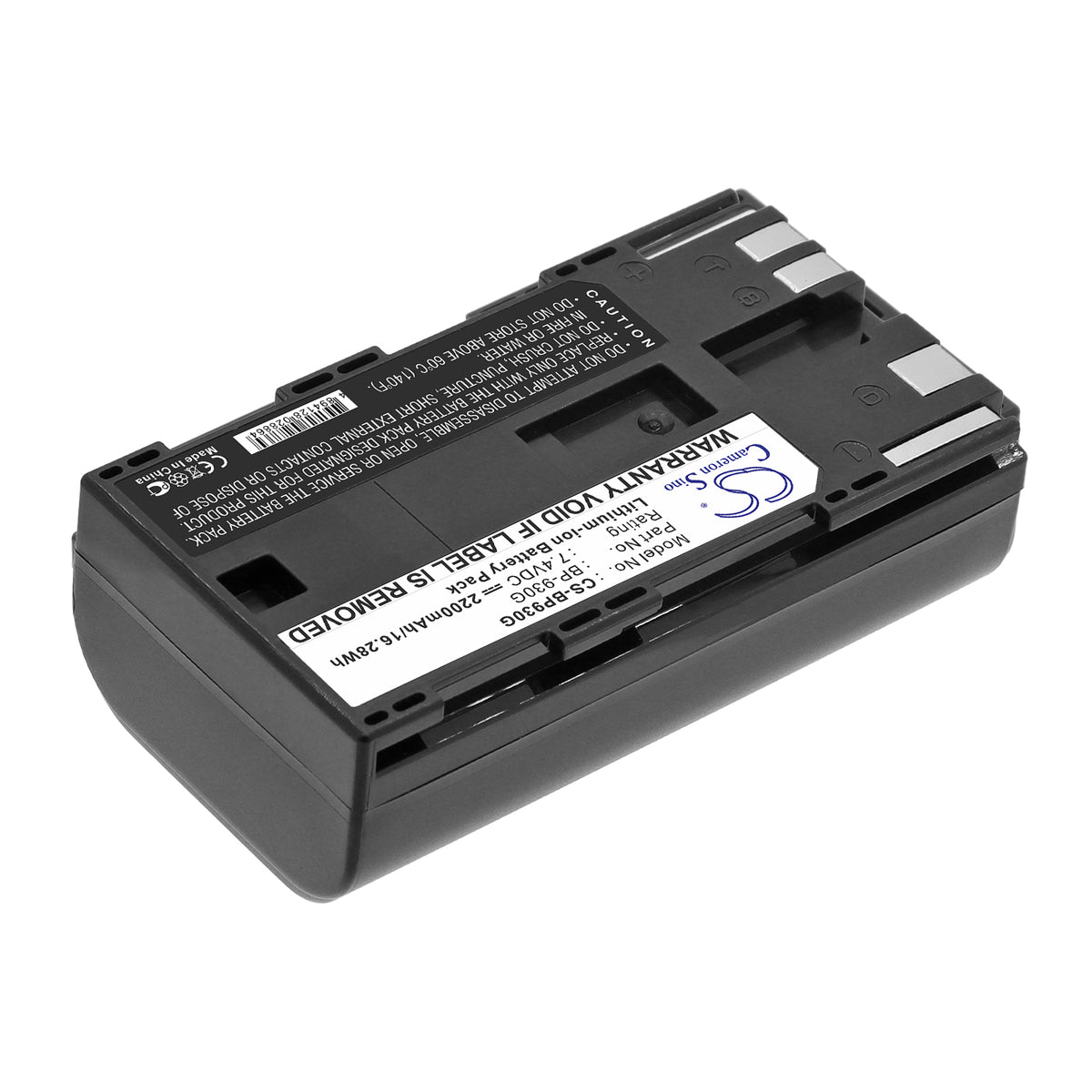 Replacement Battery for Canon GL1 – Camera – 2200mAh / 7.4V