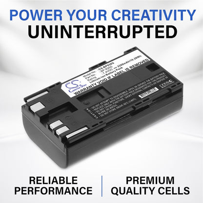 Replacement Battery for Canon GL1 – Camera – 2200mAh / 7.4V