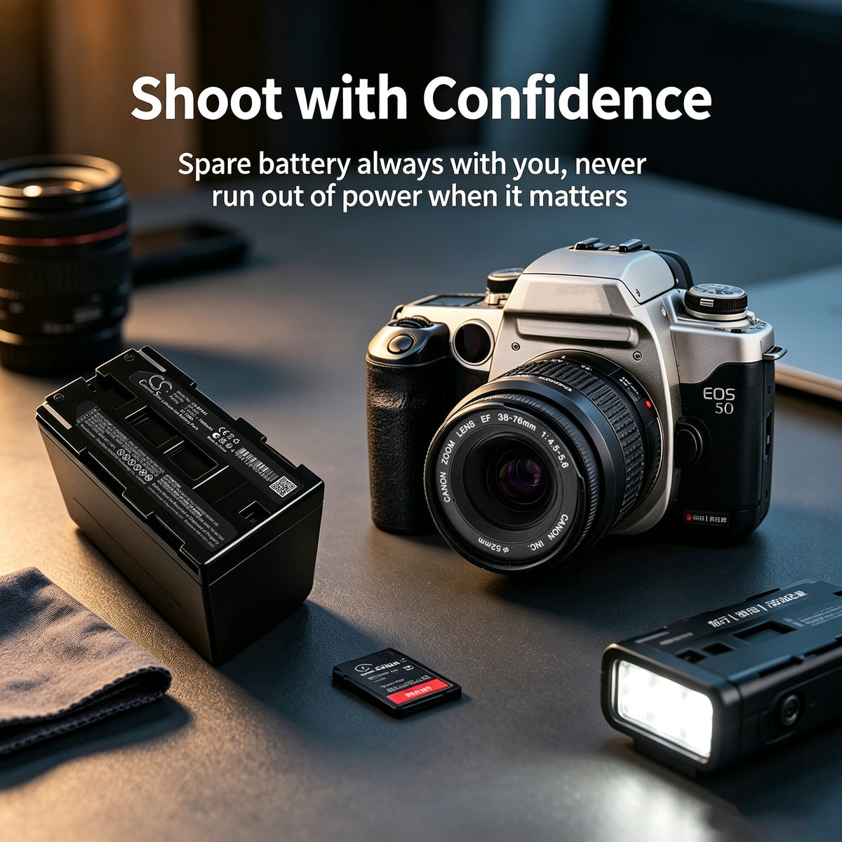 Replacement Battery for Canon C2 – Camera – 7800mAh / 7.4V