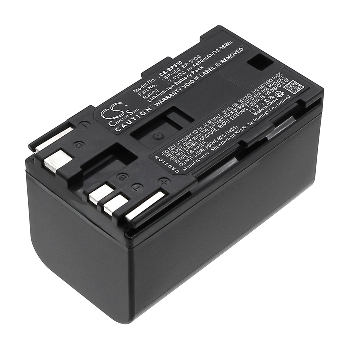 Replacement Battery for Canon ES-8000V – Camera – 4400mAh / 7.4V