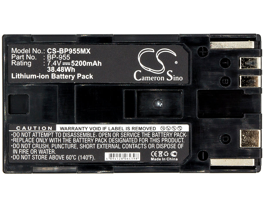 Replacement Battery for Canon C300 Mark I – Camera – 5200mAh / 7.4V