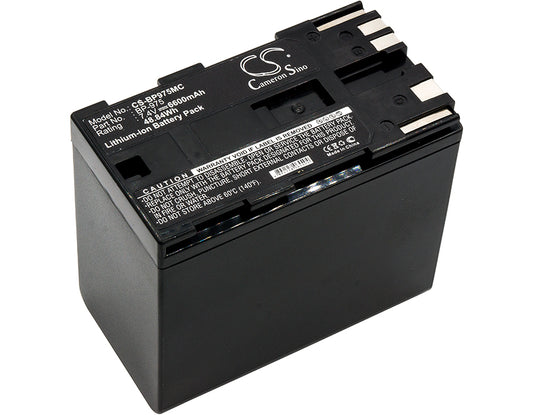 Replacement Battery for Canon C300 Mark I – Camera – 6600mAh / 7.4V