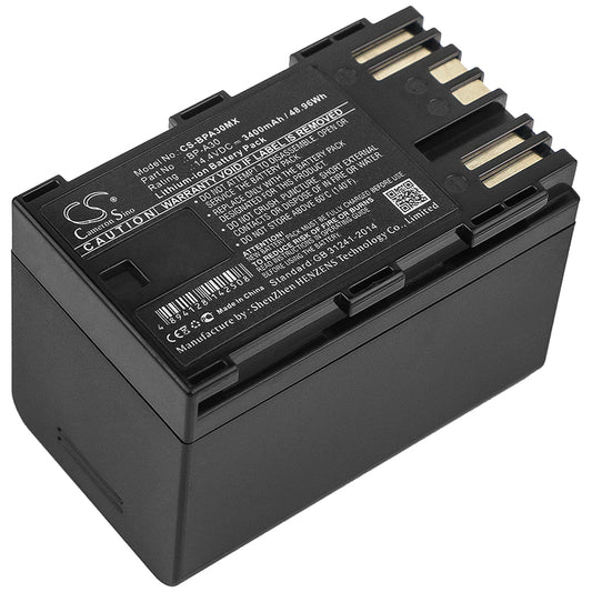 Replacement Battery for Canon CA-CP200L – Camera – 3400mAh / 14.4V