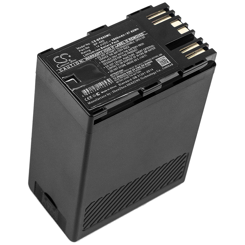 Replacement Battery for Canon  CA-CP200L – Camera – 6800mAh / 97.92Wh / 14.4V